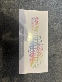 Pokemon TCG Prismatic Evolutions Elite Trainer Box ETB New and Sealed - Image 2