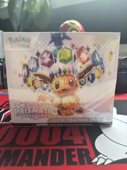 Pokemon TCG Prismatic Evolutions ETB Elite Trainer Box Sealed. - Image 1