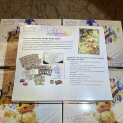 Pokemon TCG Prismatic Evolutions ETB Elite Trainer Box Sealed 6 - Read Desc - Image 2