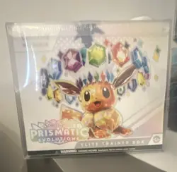 Pokemon TCG Prismatic Evolutions Elite Trainer Box English Eevee - Image 1