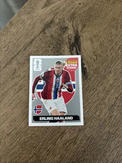 2026 Panini World Cup Extra Sticker Erling Haaland (Silver Rare) - Image 1