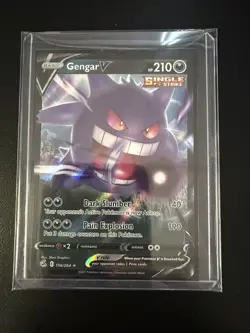 Gengar V 156/264 Fusion Strike Holo Ultra Rare M/NM - Image 1