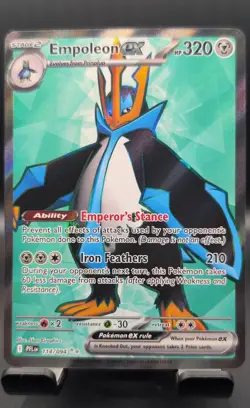 Empoleon ex 114/094 Me02: Phantasmal Flames Holo Pokemon TCG Near Mint. - Image 2