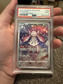 Pokemon TCG VSTAR Universe Diancie Rare Card 186/172 PSA 9 Japanese - Image 1