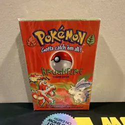 Wizards of the Coast Pokemon TCG Brushfire Theme Deck Sealed 60 Cards 1999 - Image 1