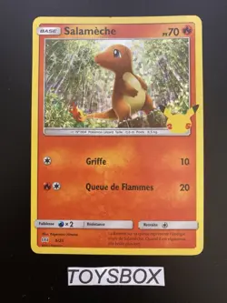 Carte Pokemon Salameche Holo 9/25 25 Ans / Mc Donald’s 2021 / TBE FR - Image 2
