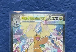 Pokemon Mega Dragonite EX Secret Rare Full Art Holo Ascended Heroes 290/217 - Image 3