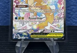 Pokemon Mega Dragonite EX Secret Rare Full Art Holo Ascended Heroes 290/217 - Image 4
