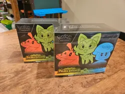 Pokemon Center EXCLUSIVE Paldea Evolved Elite Trainer Box ETB SEALED - Image 1