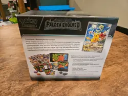 Pokemon Center EXCLUSIVE Paldea Evolved Elite Trainer Box ETB SEALED - Image 4
