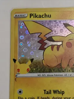 Pokemon TCG Pikachu SWSH039 Sword & Shield Promo Basic Holo English 2020 - Image 3