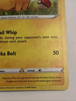 Pokemon TCG Pikachu SWSH039 Sword & Shield Promo Basic Holo English 2020 - Image 5