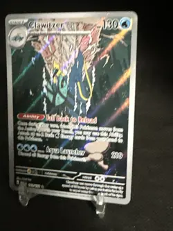 Clawitzer - 141/132 - Illustration Rare English Pokemon Mega Evolution Base - Image 2