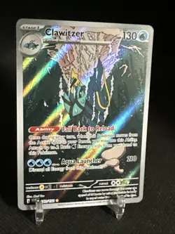 Clawitzer - 141/132 - Illustration Rare English Pokemon Mega Evolution Base - Image 3