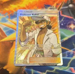 Professor Kukui 148/149 SM Base Set Full Art Holo Ultra Rare Eng 2017 - Image 1