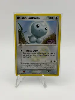 Pokemon TCG Holon's Castform 44/110 EX Holon Phantoms Reverse Holo - Image 1