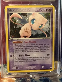 Pokemon Card Mew Holo Rare 10/92 EX Legend Maker Ace Graded 9 Mint - Image 2