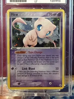 Pokemon Card Mew Holo Rare 10/92 EX Legend Maker Ace Graded 9 Mint - Image 5