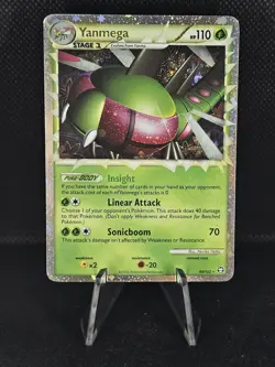 Yanmega Prime 98/102 HGSS Triumphant Pokemon Card Holo Foil Rare Near Mint - Image 2