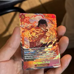 One Piece Card Game - Portgas.D.Ace - OP16-118 - Alt Art - SEC - English - Image 2