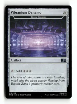 Vibranium Dynamo - Thran Dynamo 290 Marvel Super Heroes Magic: The Gathering NM - Image 1