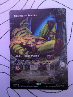 Undercity Sewers (Borderless) Teenage Mutant Ninja Turtles Source Material... - Image 1