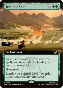 Tectonic Split (Extended Art) Foil 208 Avatar: The Last Airbender: Eternal-Le... - Image 1
