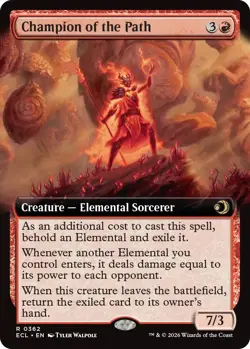 Champion of the Path (Extended Art) 362 Lorwyn Eclipsed NM EN - Image 1
