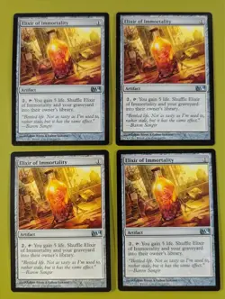 Elixir of Immortality x4 Magic 2014 M14 4x Playset Magic the Gathering MTG - Image 1