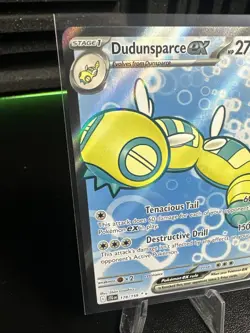 Pokemon Dudunsparce EX TCG Holo Ultra Rare Card 178/159 Sv09: Journey Together - Image 2