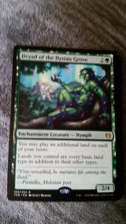 THEROS BEYOND DEATH DRYAD OF THE ILYSIAN GROVE RARE - Image 1