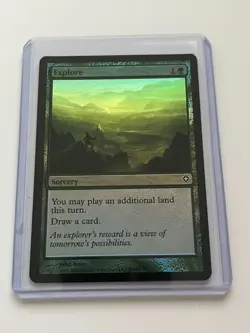 *foil EXPLORE Worldwake MTG Magic the Gathering - Image 1