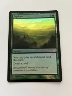 *foil EXPLORE Worldwake MTG Magic the Gathering - Image 2
