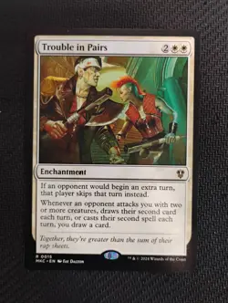 Trouble In Pairs NM* Commander Murders At Karlov Manor 0015 mtg - Image 1