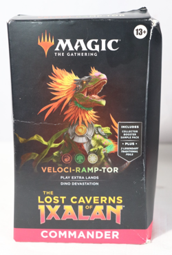 MTG Veloci-Ramp-Tor Commander Deck Lost Caverns of Ixalan New Sealed - Image 1