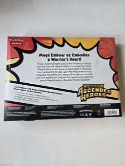 Pokemon Mega Emboar ex Box Sealed Ascended Heroes - Image 2