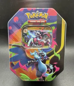 Pokemon TCG: Mega Charizard Tin X Ex !!BRAND NEW RARE SEALED!! - Image 1