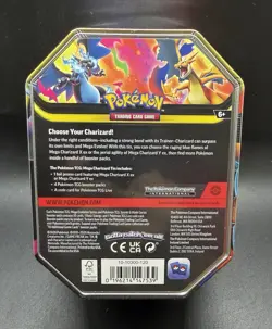 Pokemon TCG: Mega Charizard Tin X Ex !!BRAND NEW RARE SEALED!! - Image 2
