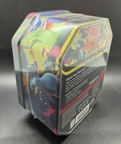 Pokemon TCG: Mega Charizard Tin X Ex !!BRAND NEW RARE SEALED!! - Image 4