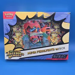 Pokemon TCG: Ascended Heroes - Mega Feraligatr Ex Box - Brand New! - Image 1