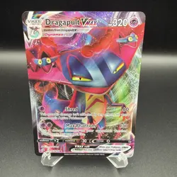 Pokemon Card Dragapult VMAX 093/192 Rebel Clash Full Art Ultra Rare - Image 1