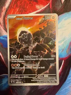 Paldean Tauros 218/193 Paldea Evolved Illustration Rare 2023 Pokemon TCG - Image 1