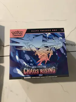 Pokemon Chaos Rising Elite Trainer Box Factory Sealed ETB - Image 1