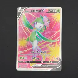 Pokemon TCG Card Hisuian Lilligant V 162/189 Astral Radiance Full Art Holo - NM - Image 1