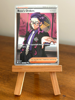 Pokemon Boss's Orders [Corbeau] 256/217 Me: Ascended Heroes Ultra Rare Holo - Image 1