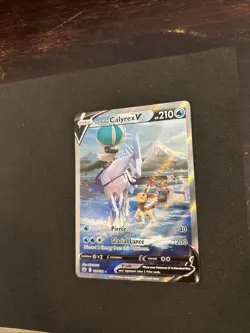 Ice Rider Calyrex V 164/198 Alternate Full Art - Chilling Reign Pokemon TCG - NM - Image 3