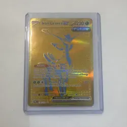 Pokemon Iron Leaves ex 176/131 SV: Prismatic Evolutions Hyper Rare Holo English - Image 1