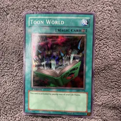 Yu-Gi-Oh! Toon World MRL-076 Magic Ruler 1st Edition Damaged - Image 3
