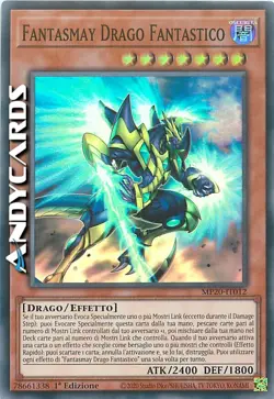 FANTASMAY DRAGO FANTASTICO • Super R • MP20 IT012 • 1Ed • YUGIOH! • ANDYCARDS - Image 1