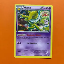 Hypno Rare 51/122 Pokemon Card BREAKPoint XY LP 051/122 Light Play - Image 2